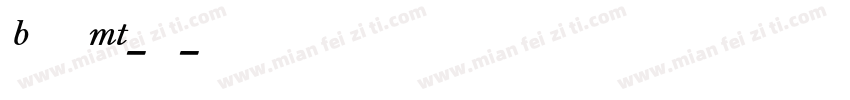 Bell MT-粗体字体转换